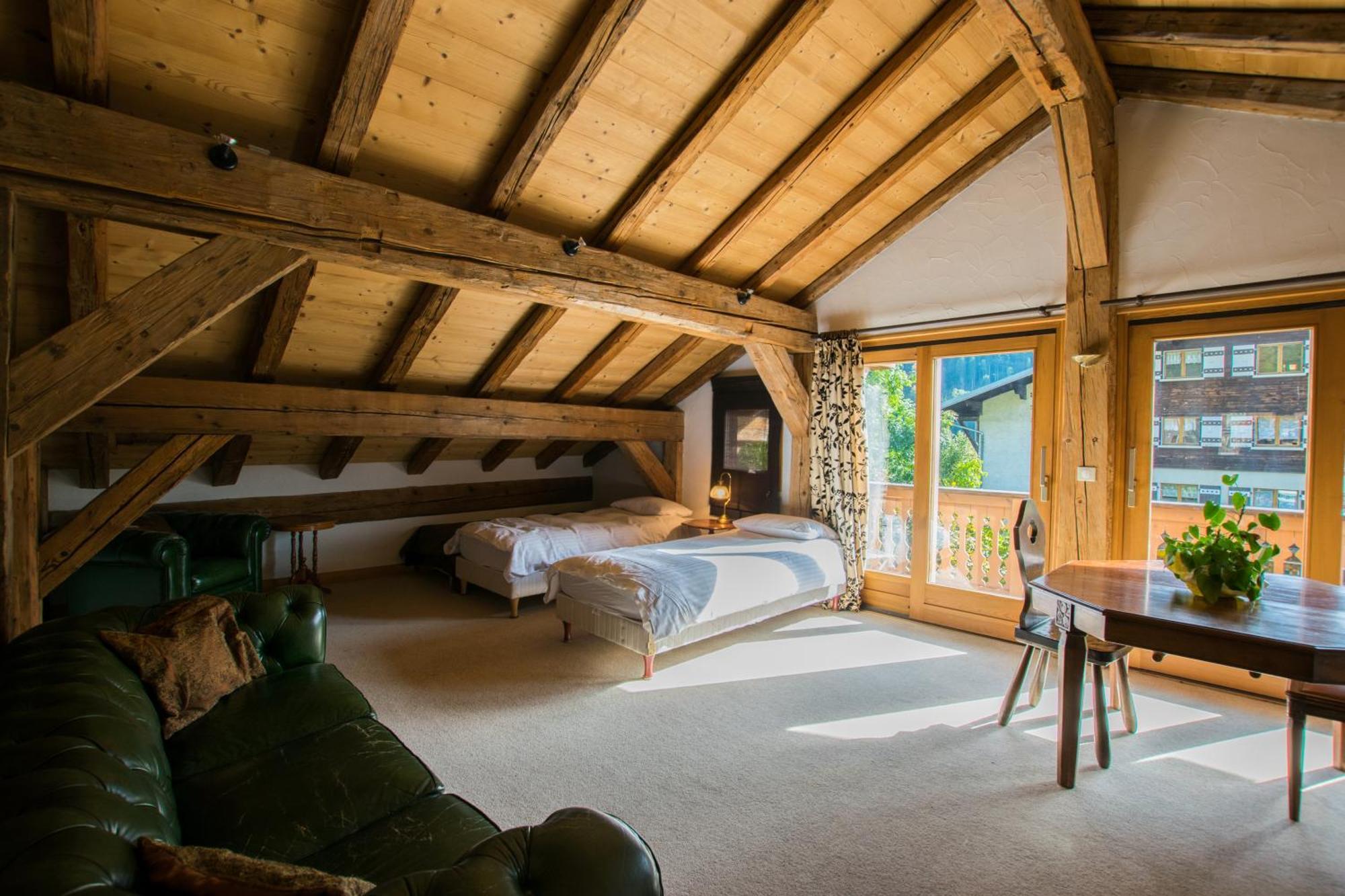 La Ferme du Château Abondance Exterior foto
