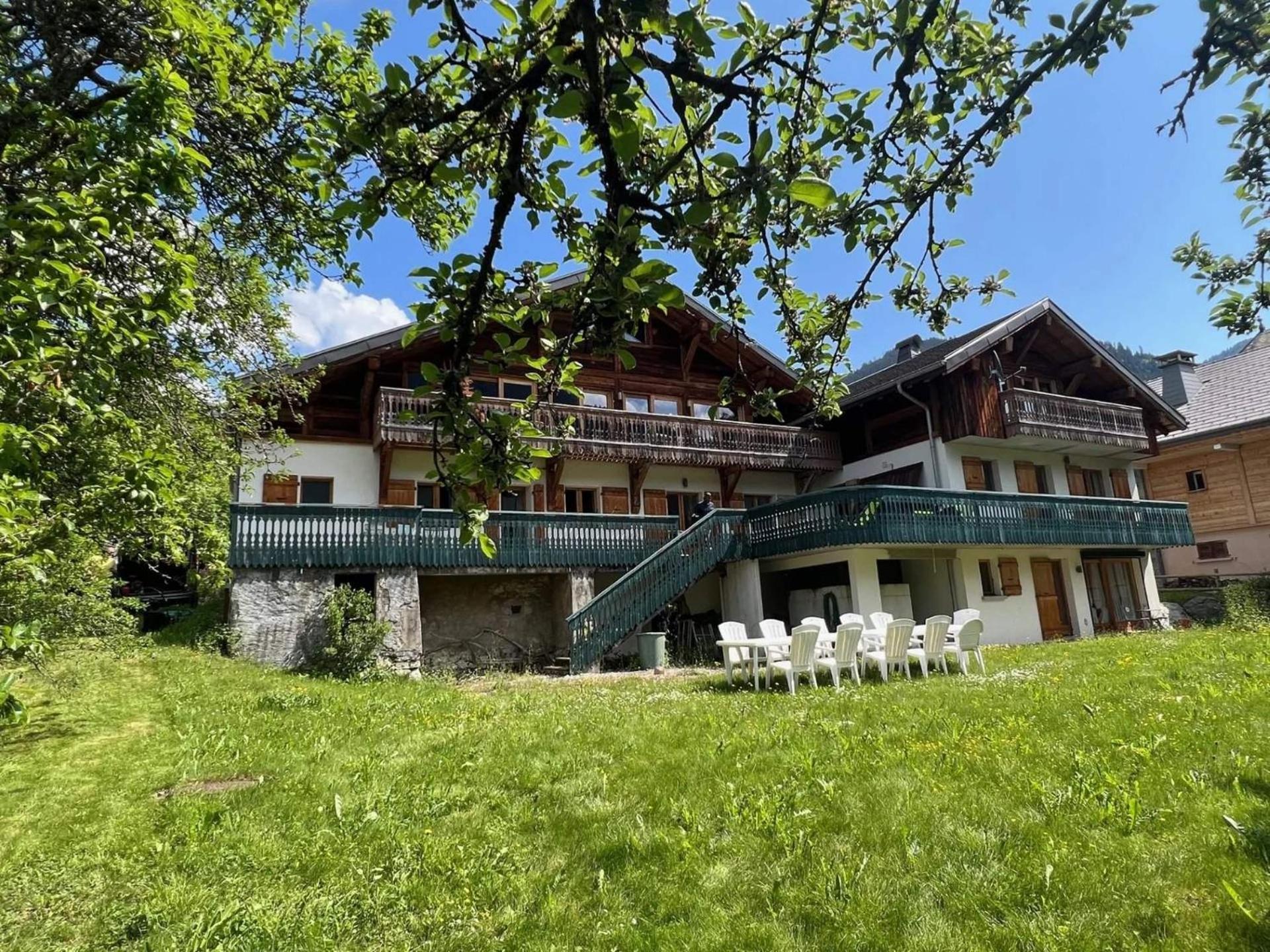 La Ferme du Château Abondance Exterior foto