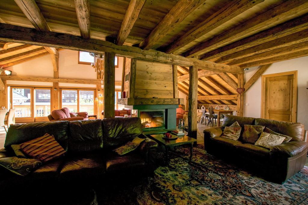 La Ferme du Château Abondance Exterior foto