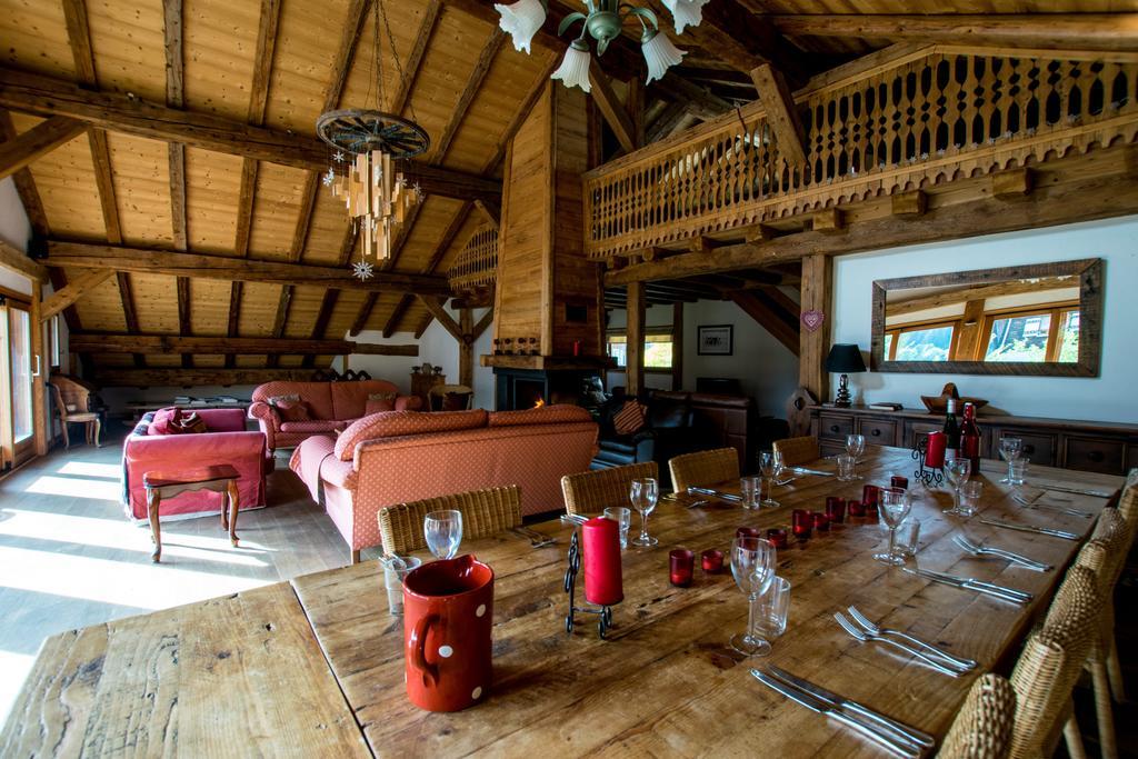 La Ferme du Château Abondance Exterior foto